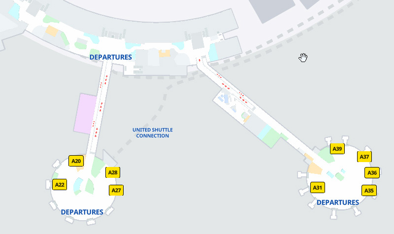 Terminal A Map Newark Liberty International Airport Ewr